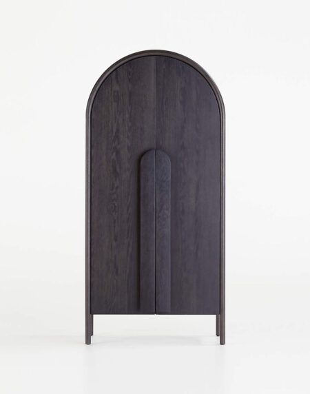 Solid Wood Bar Storage Cabinet